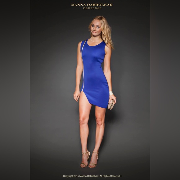 MDC for Zara Mini dress with gold Zipper - Picture 3 of 9